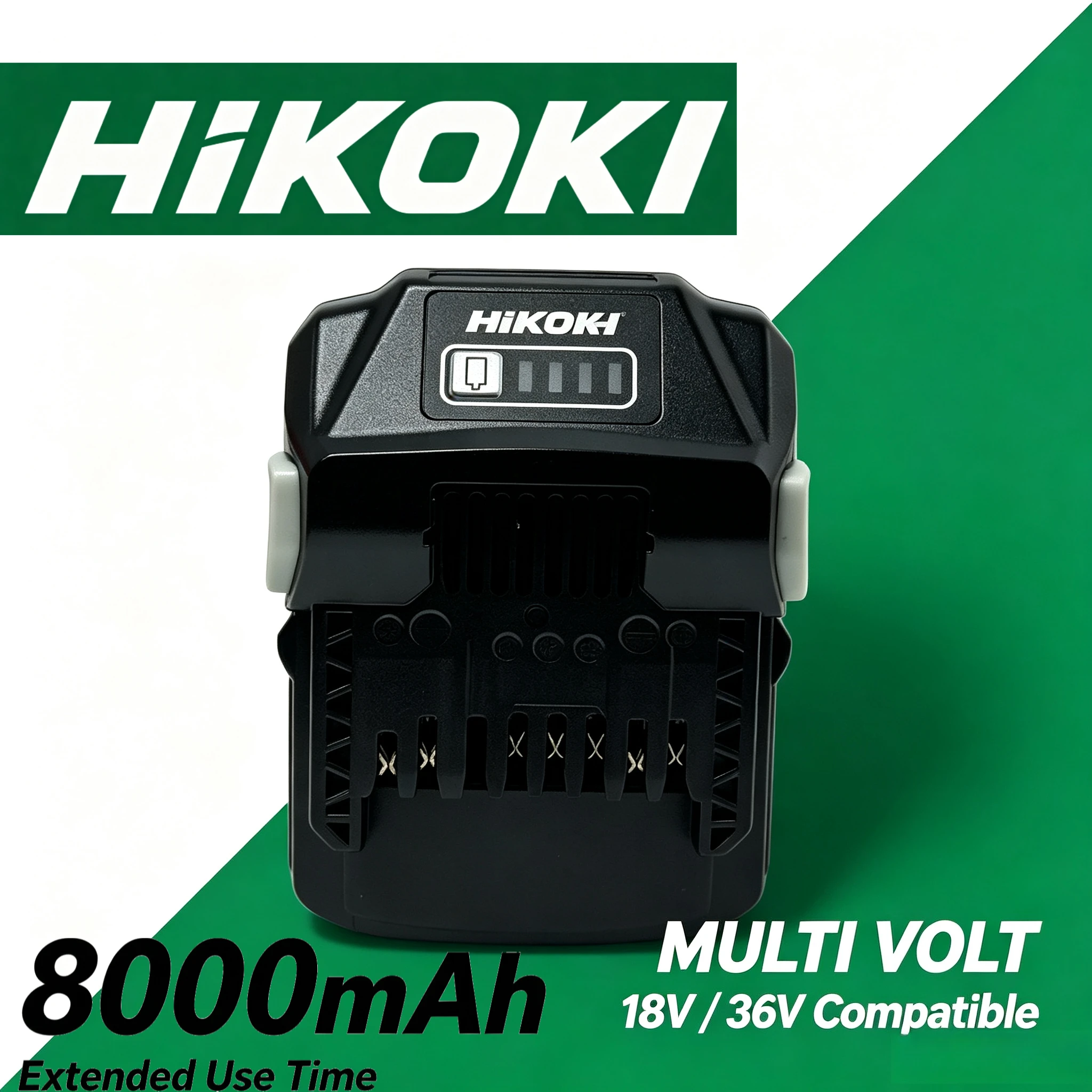 Hitachi‑HiKOKI 18V/36V 5.0/8.0Ah MultiVolt Lithium Battery,For DS18DG Cordless Drill,Smart BMS Protection High‑Capacity Battery