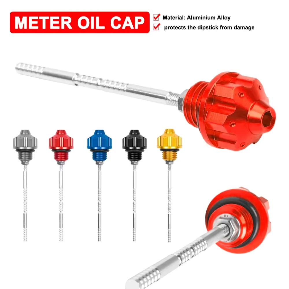 

For Honda PCX 125 150 160 PCX125 PCX150 PCX160 Motorcycle Anti Theft Engine Oil Tank Dipstick Probe Level Gauge Meter Oil Cap