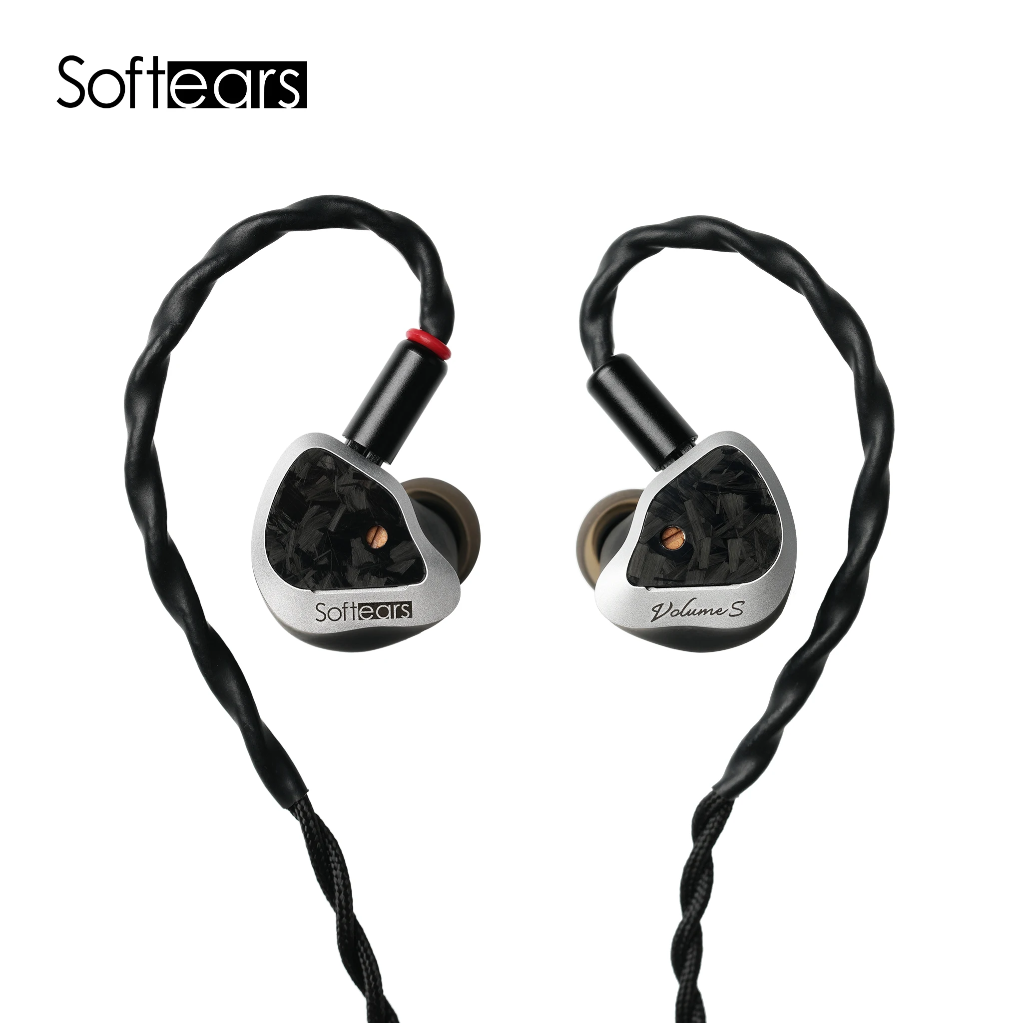 Softears Volumes HIFI In-Ear HD Audiophile Headphones Two-Position Tuning 3.5 4.4