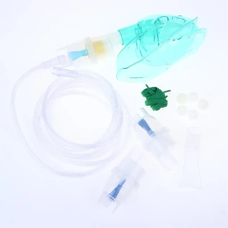 Filters Nebulizer Cup Mask Adult Kid Inhaler Kit Family Home Air Compressor Atomization Health 1 Set Soft Tube Inhaler Catheter