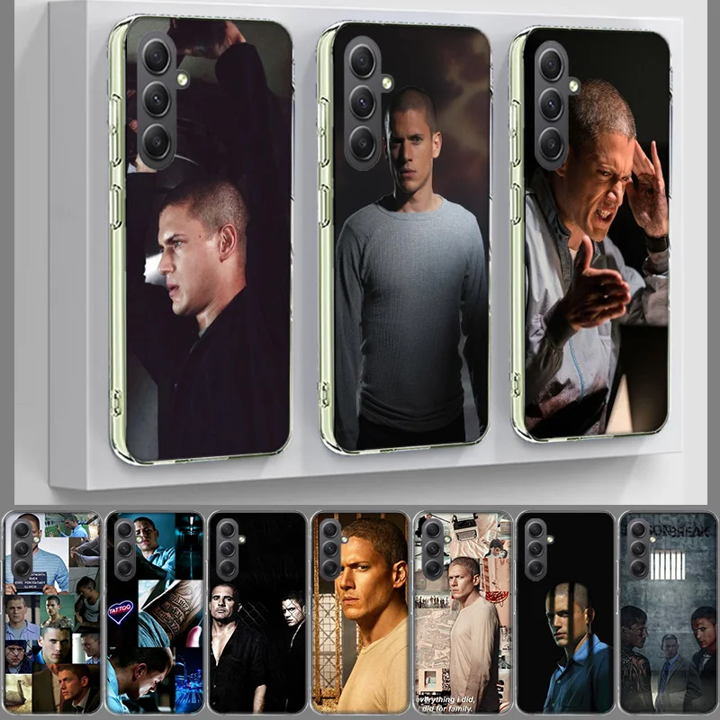 Prison Break TV Series Phone Case for Samsung A17 A37 A57 A07 A16 A26 A36 A56 A06 A02S A12 A22 A32 A52S A04S A14 A24 A34 A54 A03