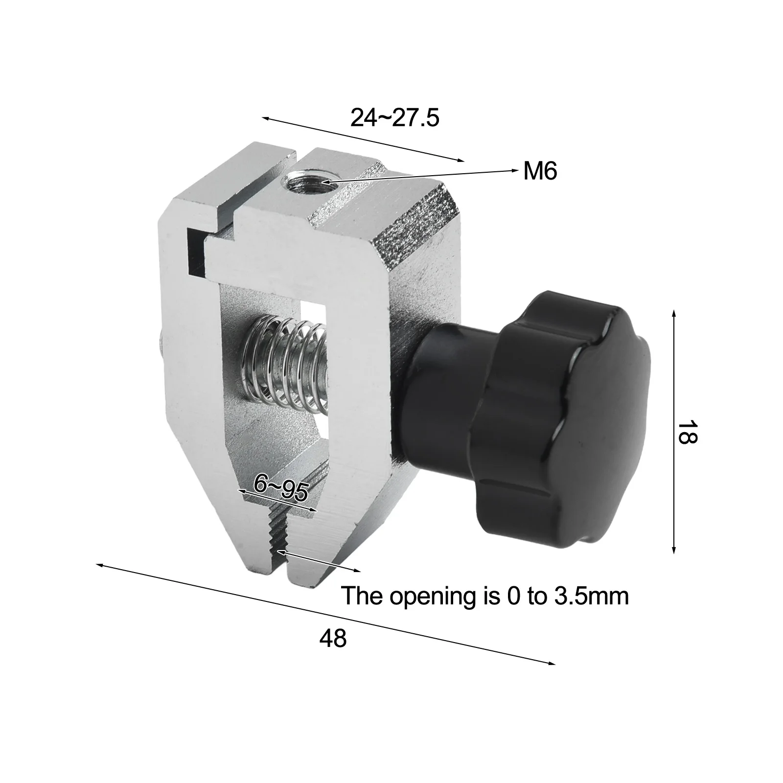 

Clamping Device For Precision Measurement Clamping Mechanism 500N Tester Force Gauge Enhanced Friction Design Measurement Device