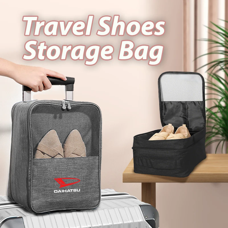 

Shoes Storage Bag Hanging Bags Organizer Case For Daihatsu Terios Sirion Mira Materia Rocky YRV Feroza Charade