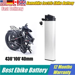 DCH-006 Li ion Ebike Battery For Folding ebike 750w 48v 10.4Ah 12.8Ah 14Ah Built-in Electric Bike Akku for 350w 500W 750W 1000w