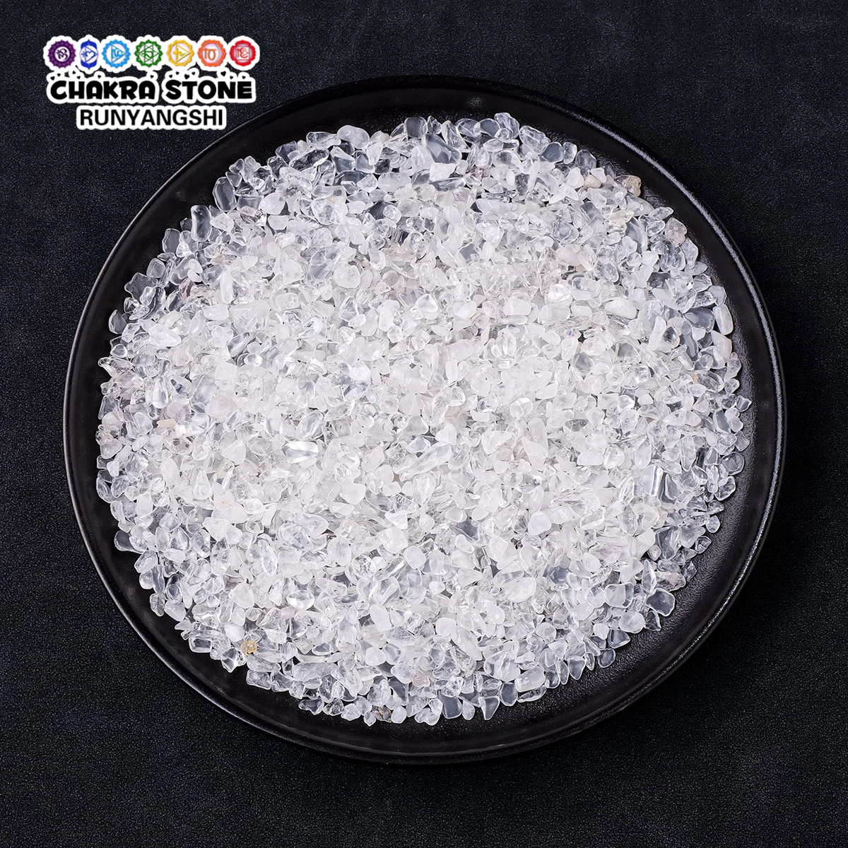 50g/bag Natural Crystal Clear Quartz Broken Household Supplies Healing Crystals Bulk For Jewelry Making Aquarium Decoration