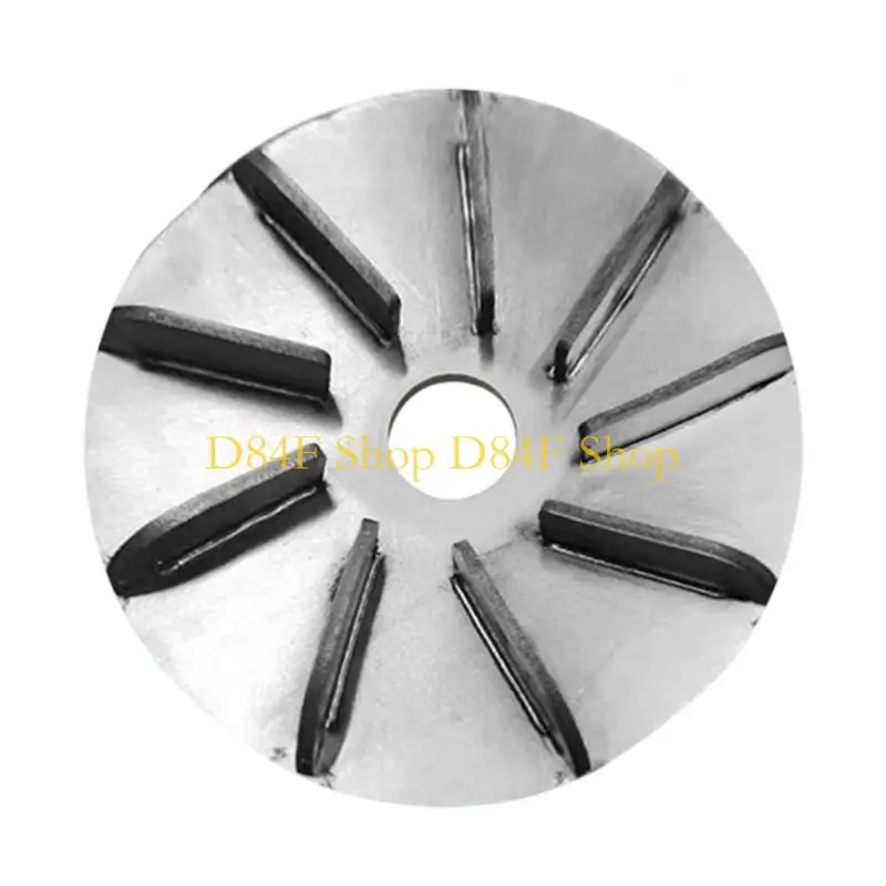 D84F Multiuse Livestock Grooming Disc Stainless Steel Dehairing Tool For Farm Animals