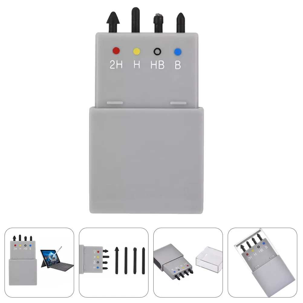 1Set Stylus Pen Tips Case for Surface Pro 4 5 6 7 8 Slim Pen Low Friction Screen Glide Scratch Protection Precision Drawing Tool