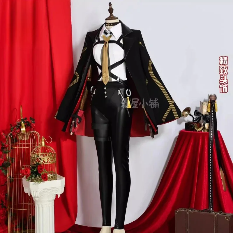 تأثيري إيفلين لعبة زينليس زون زيرو ZZZ إيفلين تأثيري حلي اكسسوارات الدعائم اتفاقية زي الحفلات