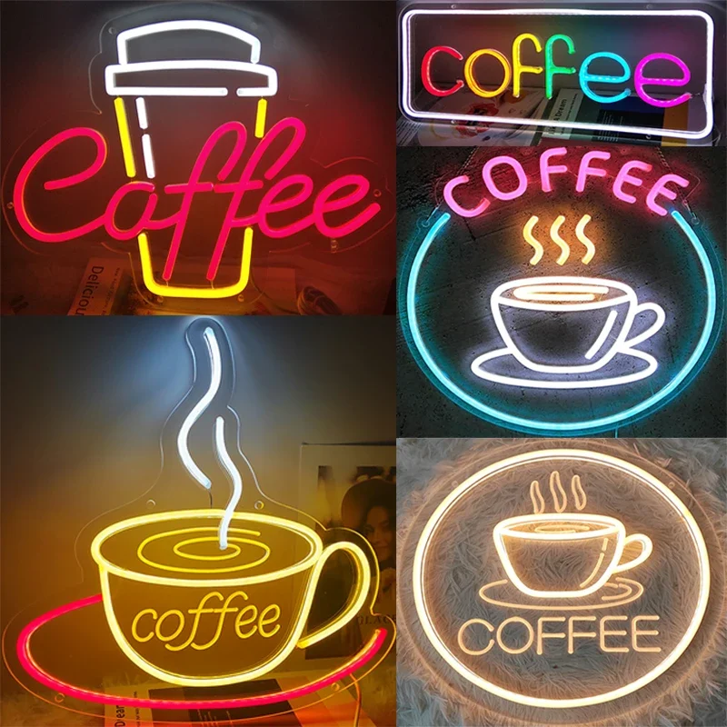 

Coffee Neon Sign Coffee Shop Decoration Led Neon light for Coffee Shop Restaurant Studio Coffee Bar Accessories