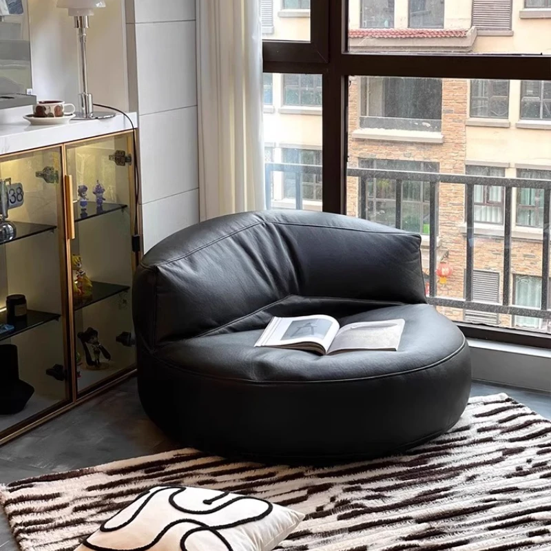 

Японские пушистые роскошные диваны-мешки для гостиной, современные диваны-мешки середины века, угловые диваны-мешки Lazy Puff Con Relleno, мебель из ротанга