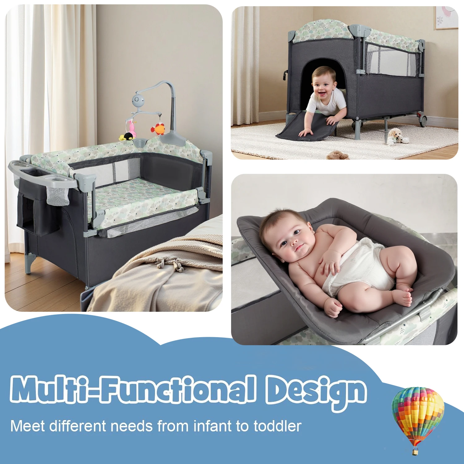 Box per bambini con culla, let - Bassinet Bedside Sleeper recensione e prezzo
