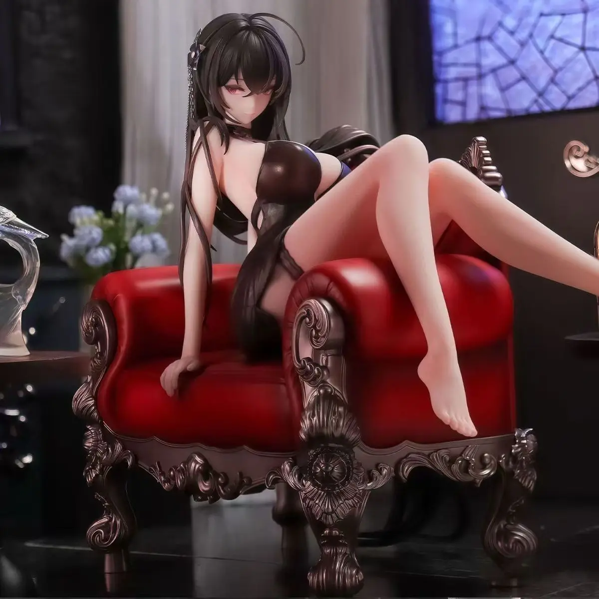 Azur Lane Anime Figuur Ijn Taihō & Hms Formidable Dress Ver. Zittend op de bank verzamelbeeld voor desktopdecoratie geschenken speelgoed