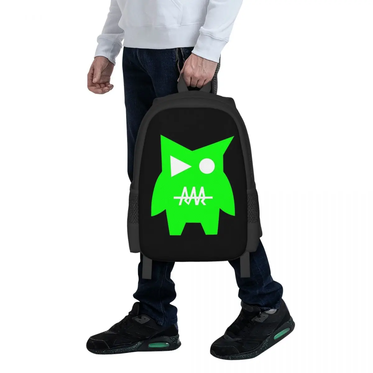 Team Rar Merch Teamrar Logo Student Backpack School Bag Hiking Travel Daypack for Boys Girls Fashion Bookbag Shoulder Bags