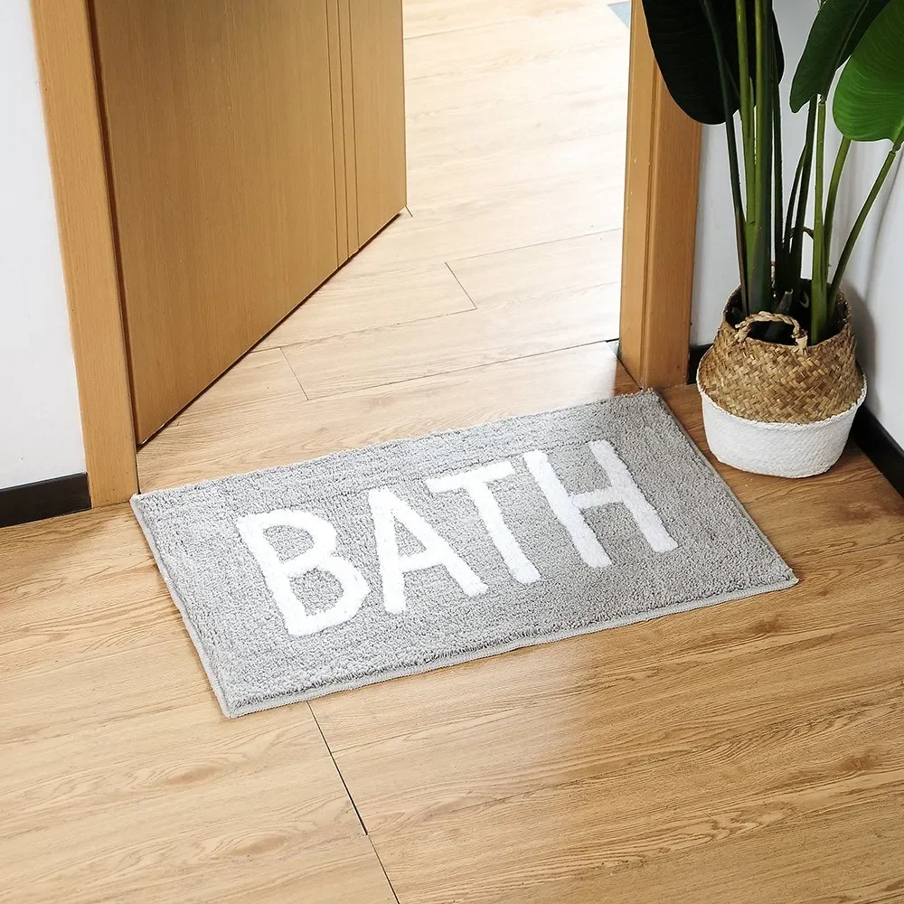 سجادة من الألياف الدقيقة، سجادة أرضية حمام داخلية ناعمة