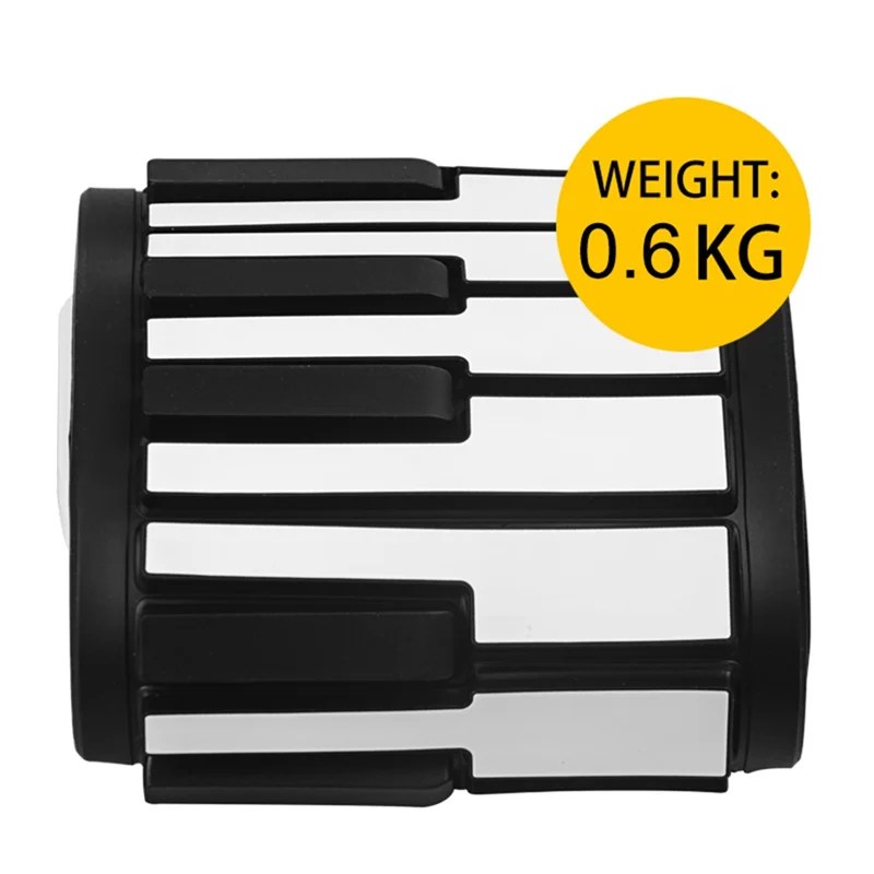 

49 -Key Electronic Hand Roll Piano Portable Keyboard Silicone Soft Piano Bluetooth Compatible Children's Gift