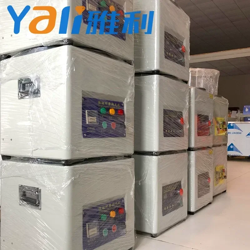 YL Magnetic Polishing Machine Metal Deburring Grinder for Jewelry Gold Tools Frequency Conversion Polishing Equipment