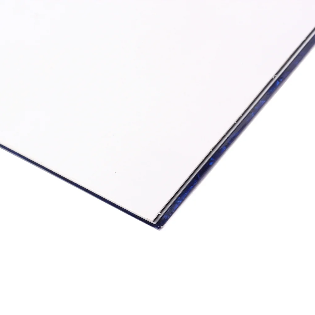 

44X29Cm Blue Pickguard Blank Acrylic Pvc Sheet Self-Adhesive Scratch Protector For Acoustic Guitar Diy Upgrade