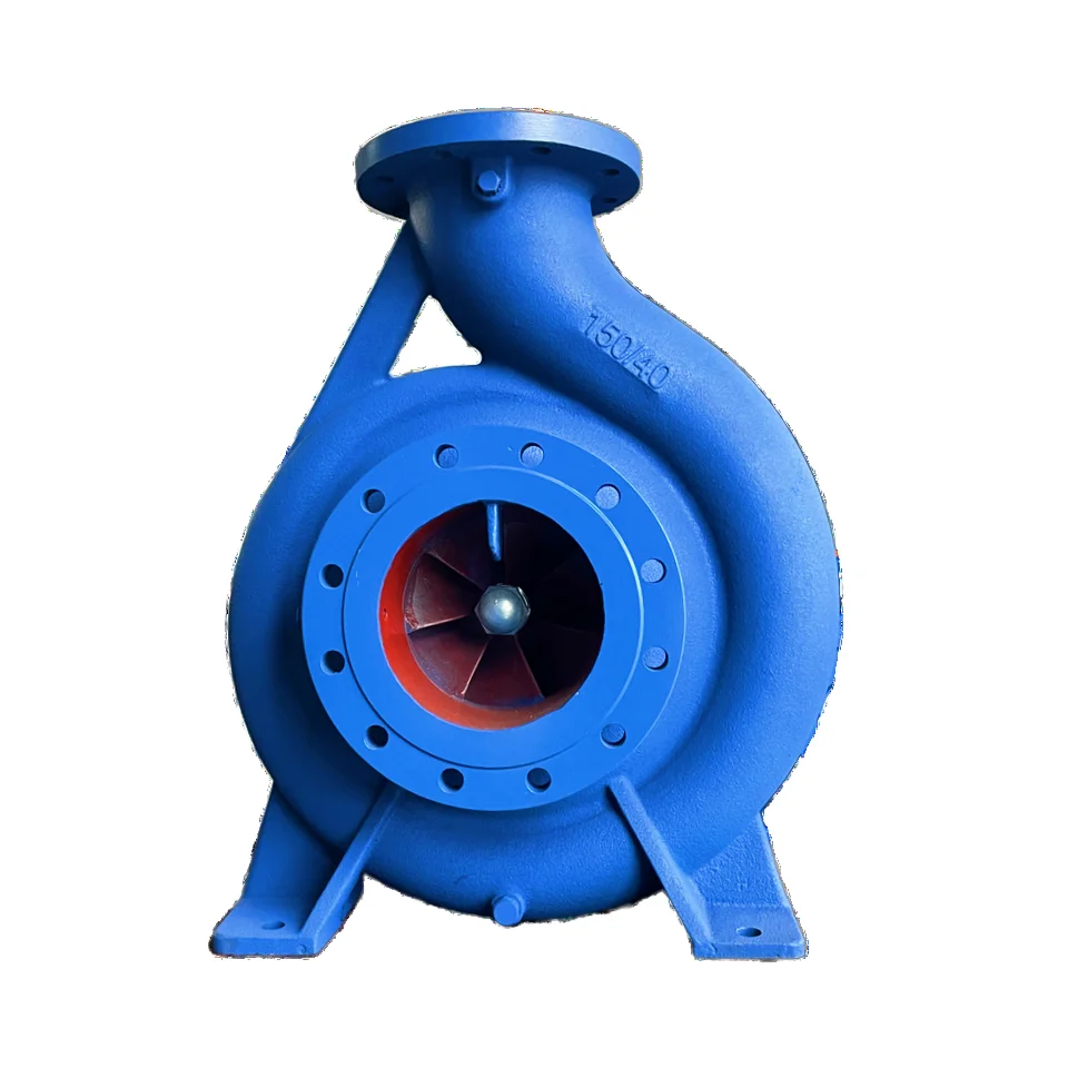 

Hot Sale 20HP Electric Horizontal Single Stage End Suction Centrifugal Irrigation Pumps 6 Inch Outlet High Pressure Motor OEM