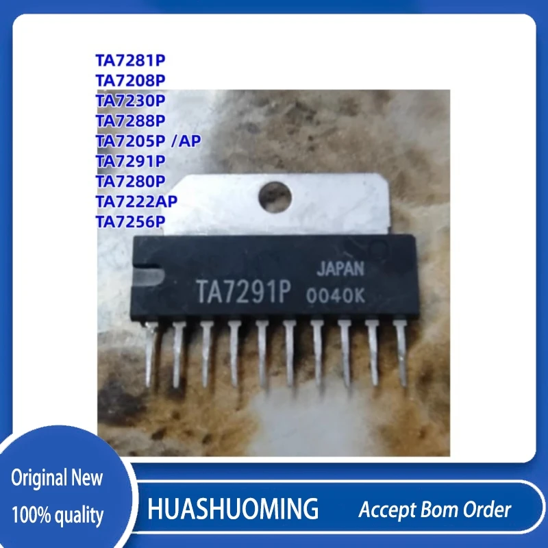 5Pcs/LOT    TA7281P  TA7208P  TA7230P    TA7288P     TA7205P /AP   TA7291P  TA7280P    TA7222AP    TA7256P   