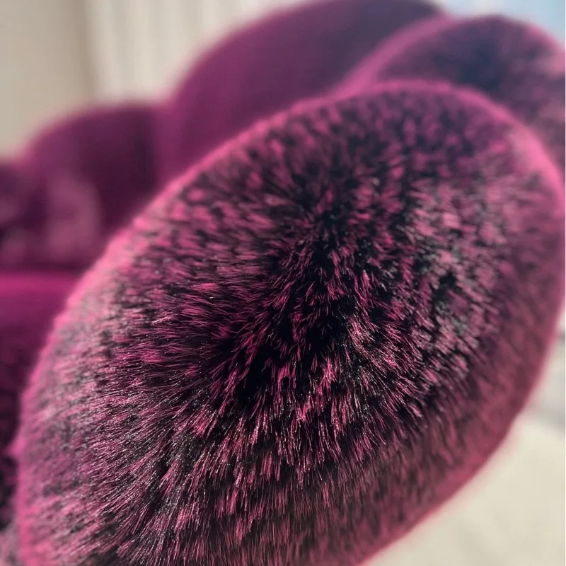 Divano letto singolo Sedia girevole pigra in stile crema minimalista italiano di design in velluto di visone per soggiorno balcone