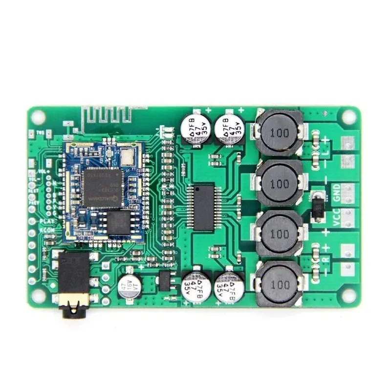 Bluetooth 5.0 Amplifier Audio Board QCC3031/3034 Power Amplifier Stereo Sound Amplificador 15Wx2 Hardware