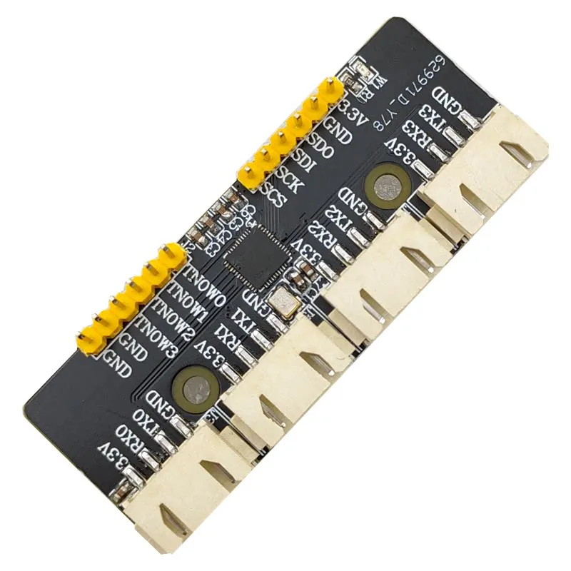SPI to Four Serial TTL Module CH9434M Extended Full/Half Duplex MCU for Serial Communication MCU