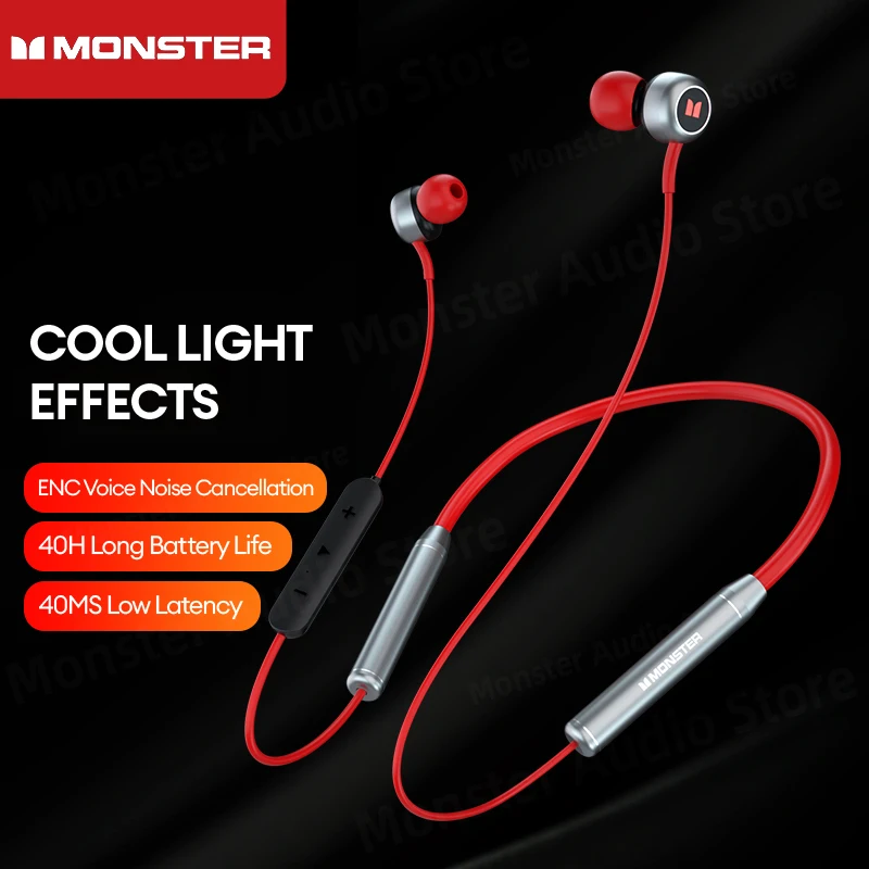 Choice Monster Airmars SG01 TWS 5.1 Wireless Noise Reduction Headphones Bluetooth Earphones Sports Neckband Earbuds Headset