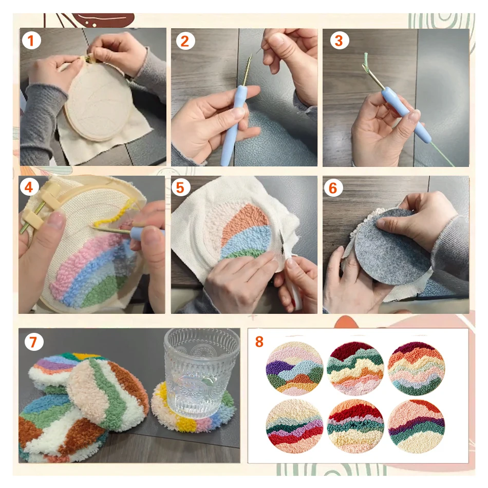 Set di sottobicchieri da ricam - Kitchen Gadgets Crossword recensione e prezzo