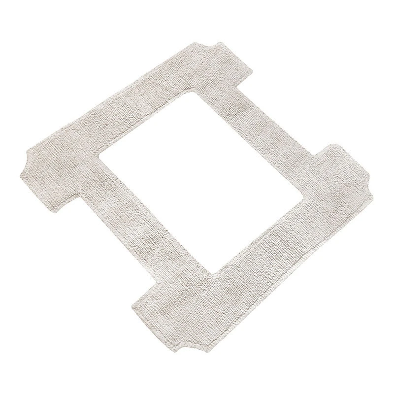 Paño de limpieza descontaminante de trapo, fibra blanca cremosa, adecuado para Ecovacs, Robot de limpieza de ventanas W1, accesorios de fregona W1PRO, 20 Uds.