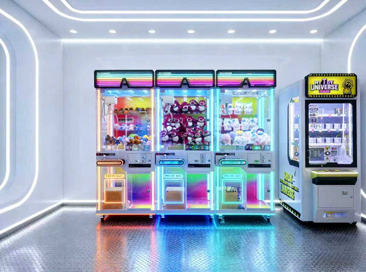 

Большой коммерческий кран-автомат SOONUOO с ослепительными световыми и звуковыми эффектами, приемом монет/карт/QR-кодов, для выдачи игрушек