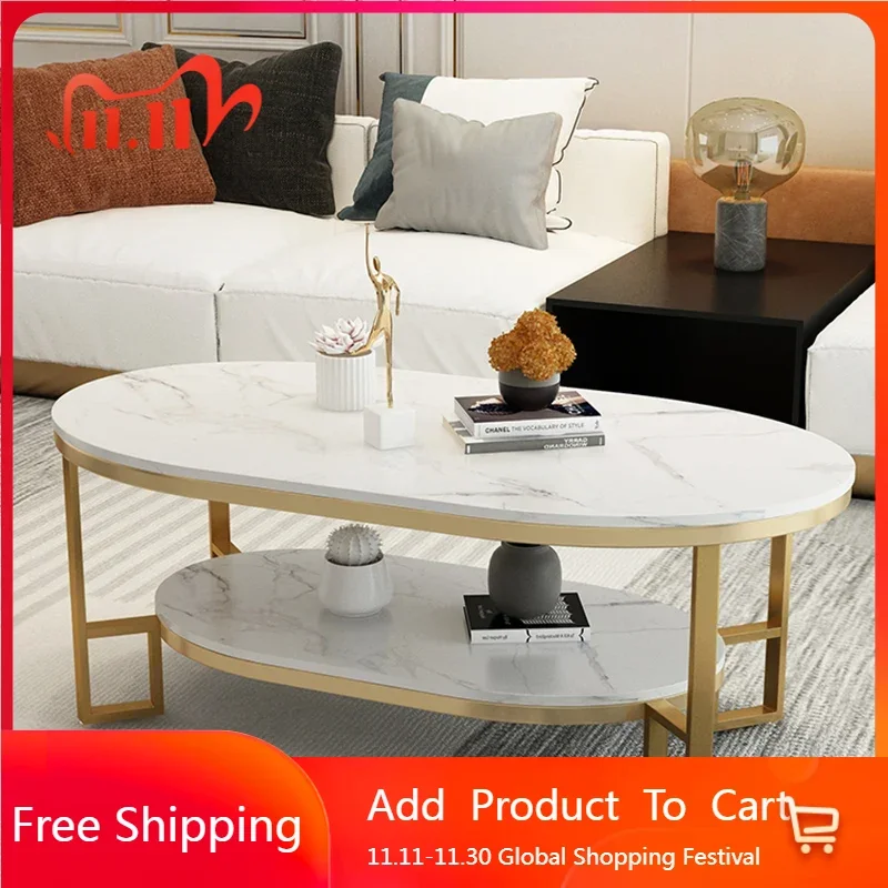

Marble Coffee Tables Living Room Modern Luxury Dining Console Coffee Table Service Dressing Nordic Table Basse De Salon Tables