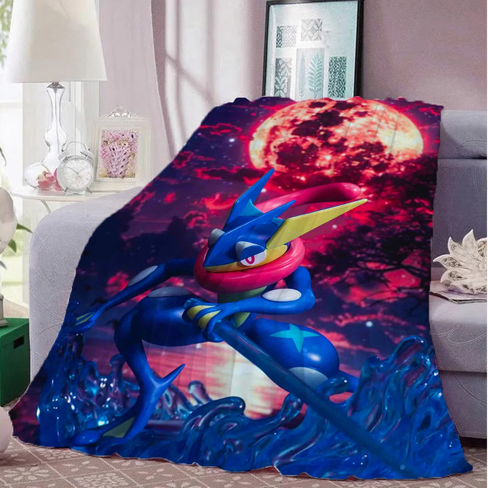 Heim und Dekoration, niedliche, modische neue Überwurfdecken für Betten/Sofas, g-greninjas Decke für Camping, Weihnachtsdecke, beste Geschenke