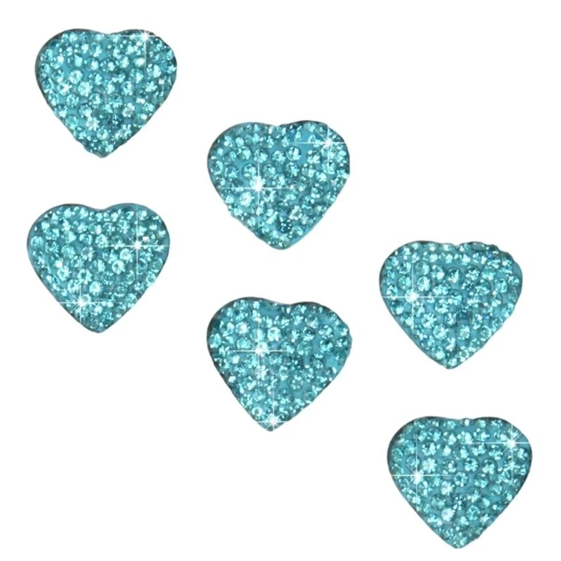 Stiker Interior Jantung Kristal Jantung Stiker Kristal Dekor Kendaraan