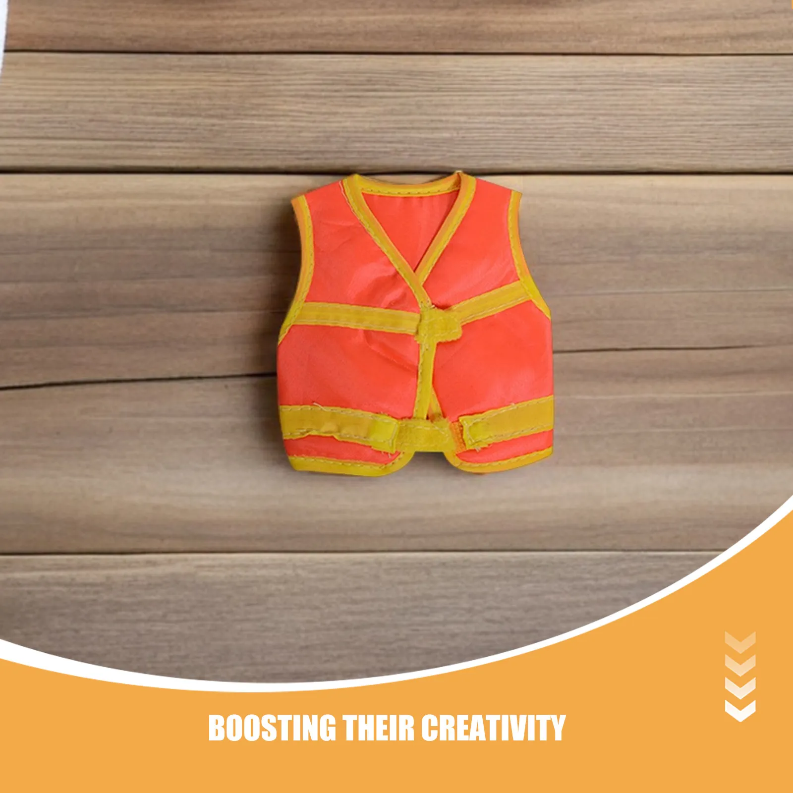 4pcs Worker Costume Construction Vest Toddler Safety Party Dress Up Accessories for Career Day Preschool Construction Favors