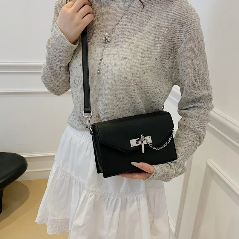 

New Women's Chain Strap Crossbody Bag Luxury Leather Shoulder Bag Classics Design Handbag For Ladies Travel & Work