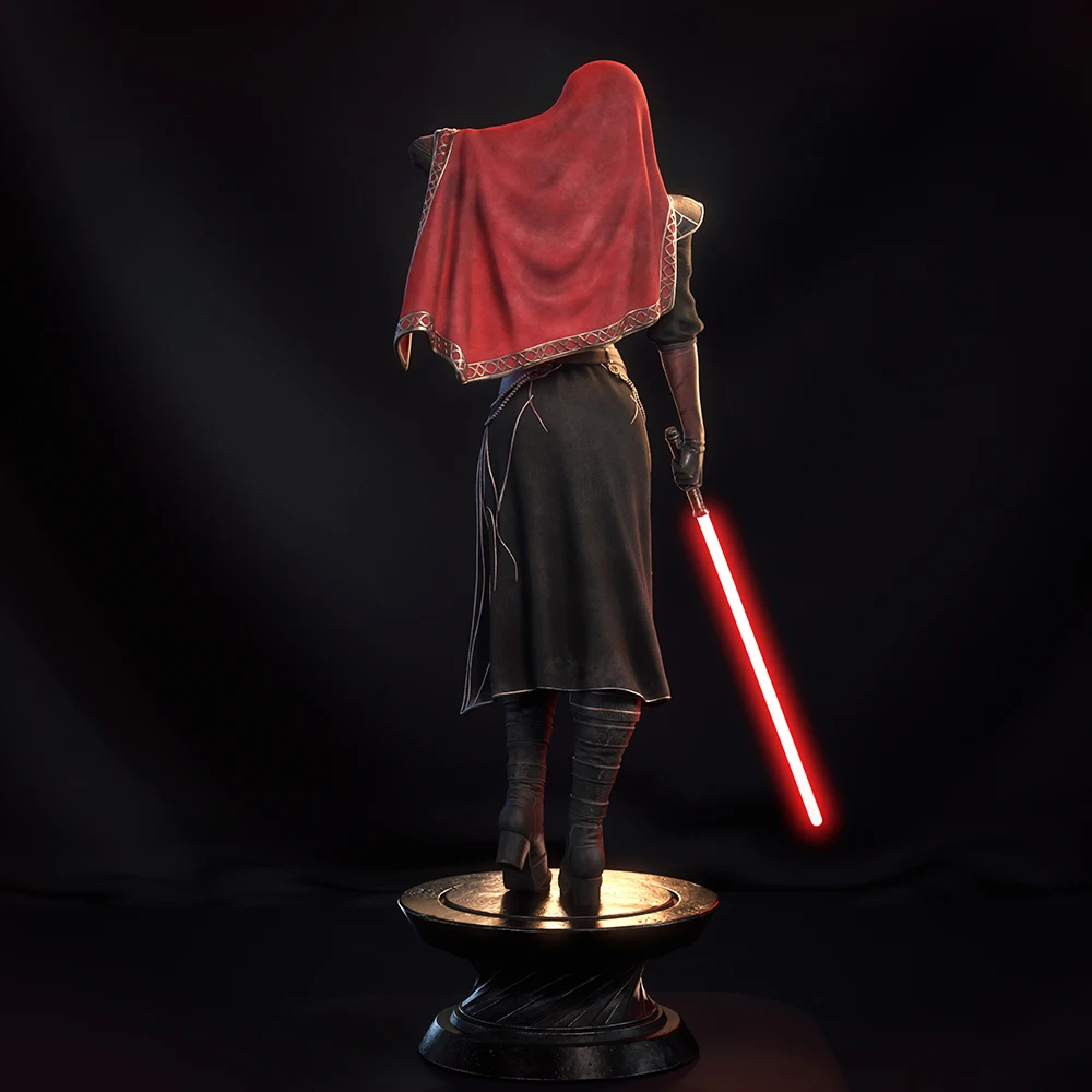 Figura de resina de guerrero alienígena NSFW, juguete Sexy sin pintar, muñeca GK sin montar, montaje de impresión 3D, estatua de reducción en miniatura, 1/24