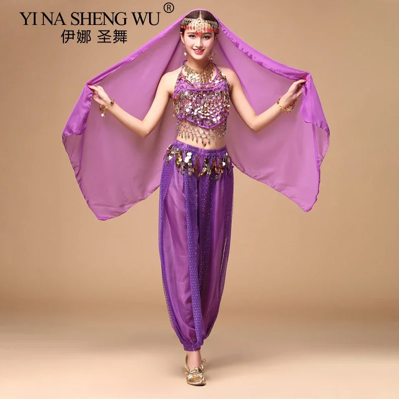 

Belly Dance Clothing Ethnic Dance Indian Dance Practice Clothing Oriental Dance Clothing Adult Dance Costume Women Stage Outfit