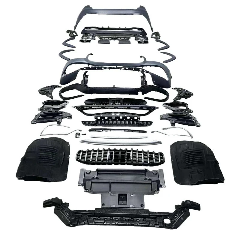 

for GLS-Class Surround X167 Modified Surround GLS63 Front Rear Bumper Surround Tail Lip Tail Muffler