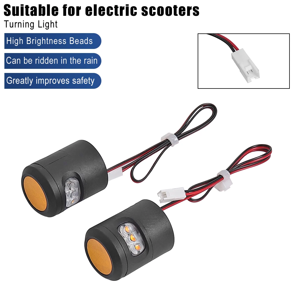 1 Paar Blinker Blinklicht für Elektroroller Verkehrssicherheit Lenkerschalter Ersatzzubehör