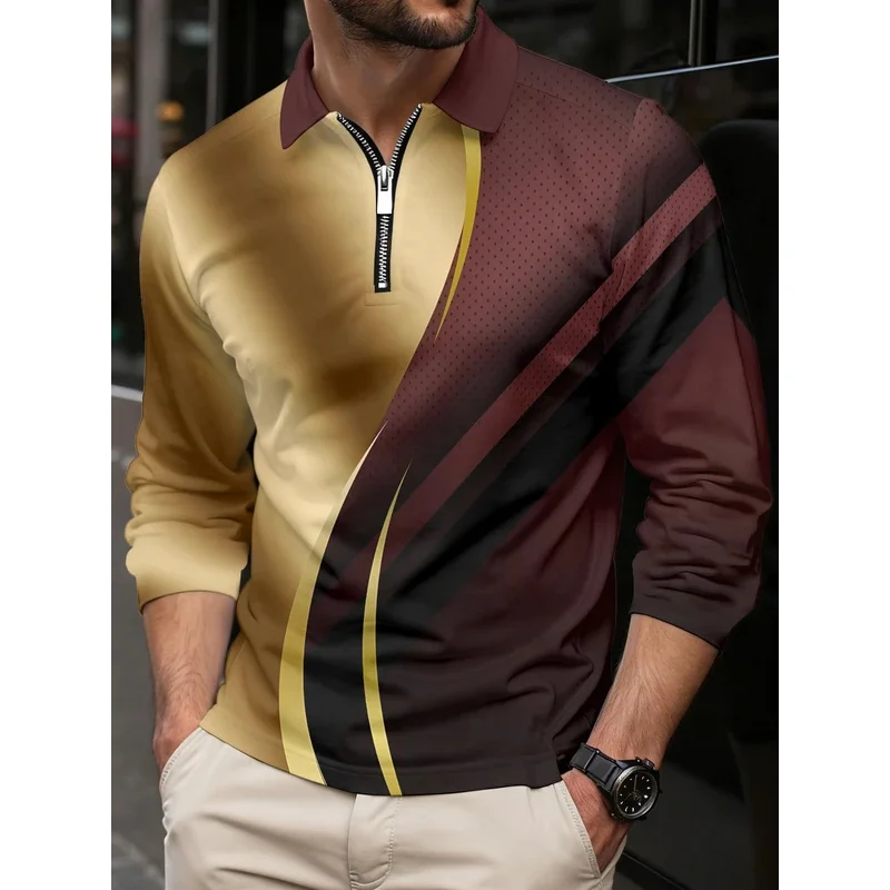 

Aiopeson men's patchwork pullover, casual cotton sweater, zipper simulated collar men's sweater, new fashion, warm men's winter