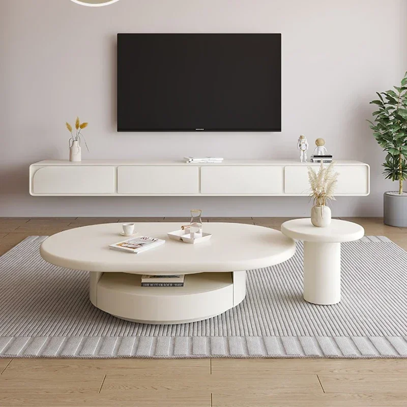 

Aesthetic Clear Simple Coffee Table Storage Unique Low Minimalist Modern Side Table Living Room Designer Meubles Salon Furniture