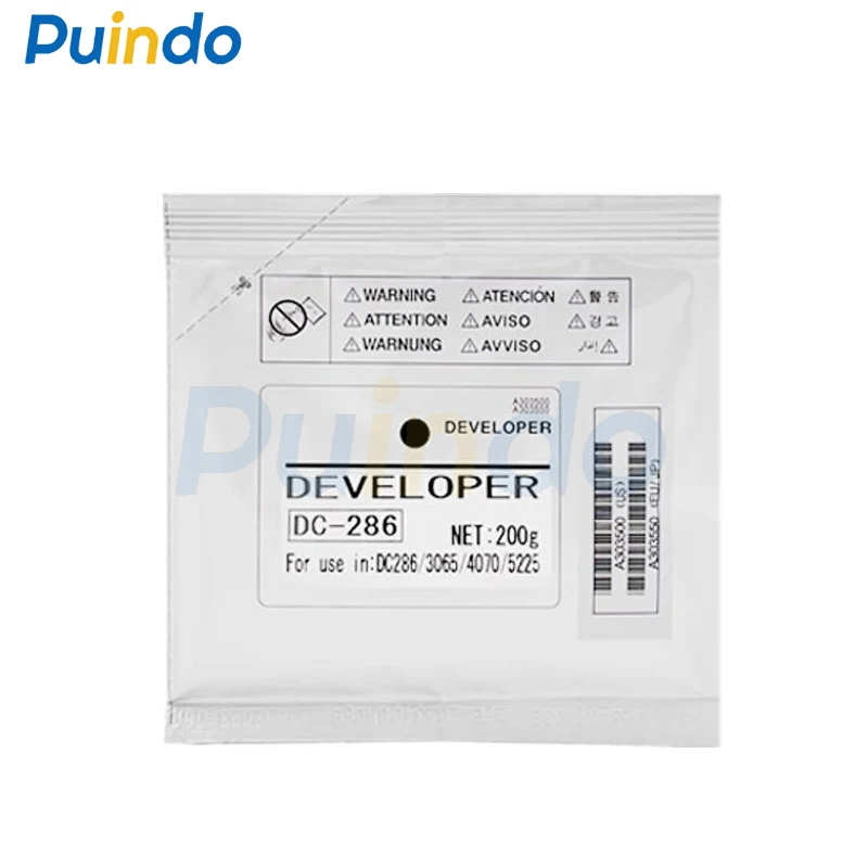 1 Uds DC-286 BK200g polvo desarrollador para Xerox DC IV2060 2060 3060 3065 3070 4070 5070 WC 5300 5335 5330 5225 piezas de copiadora