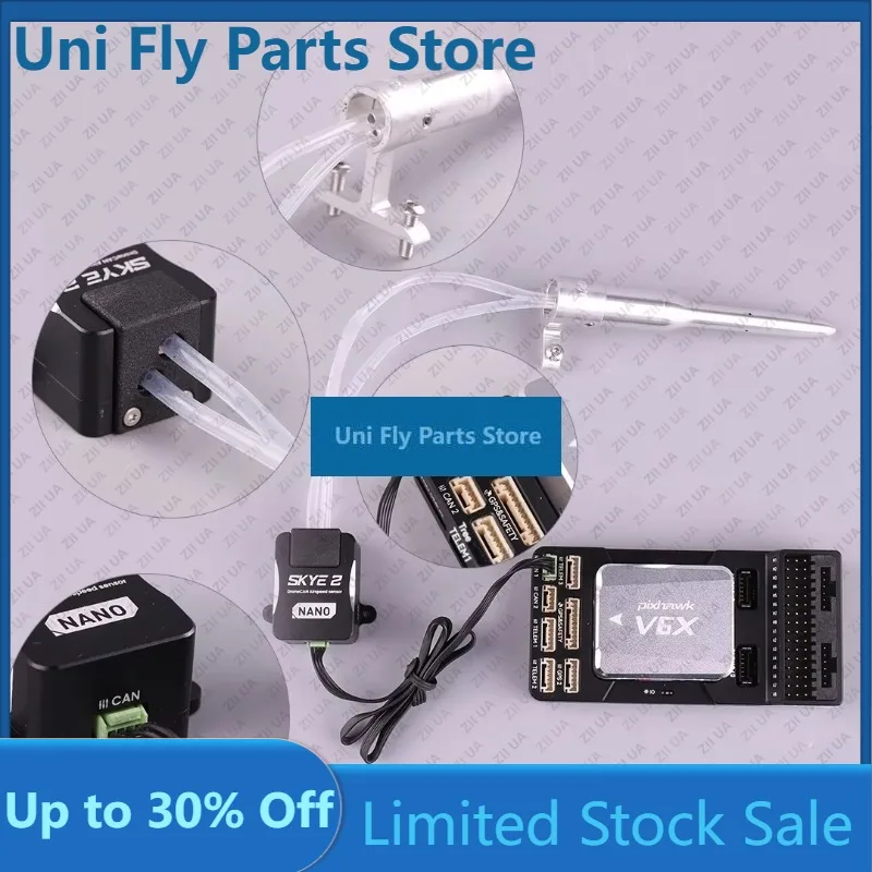 UniFlyCUAV SKYE 2 NANO Airspeed Sensor High Precision CAN Protocol Smart Airspeed Meter For PIX PX4 Flight Controller