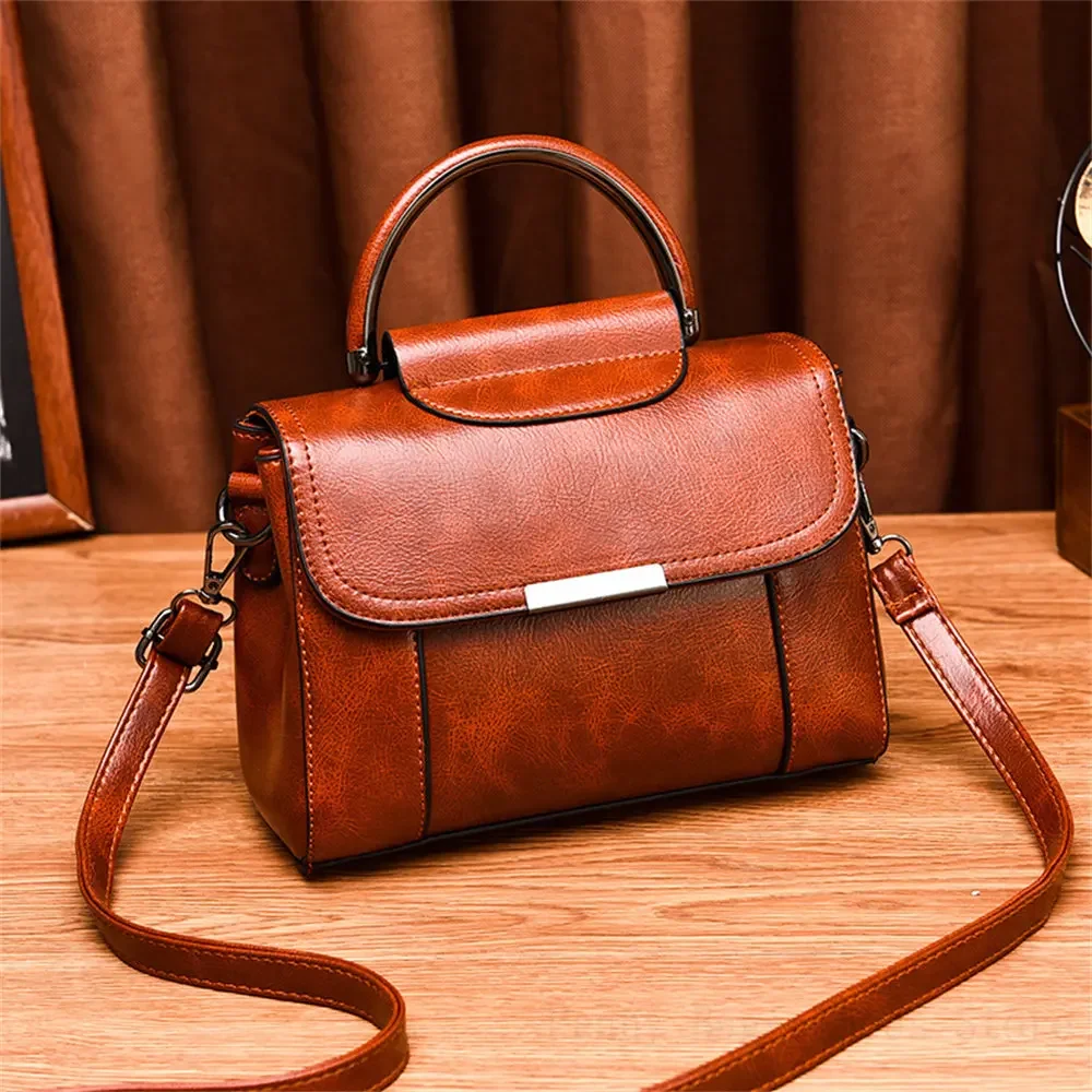 

Fashion Leather Quilted Women's Handbag 2024 New Design Brand Ladies Shoulder Bag Luxury Designer Messenger Messenger Bag