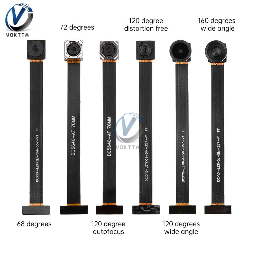 

78MM OV5640 Camera Module 68 72 120 160 Degree Auto Focus AF High-definition 5 Megapixel 24PIN DVP MIP I Interface