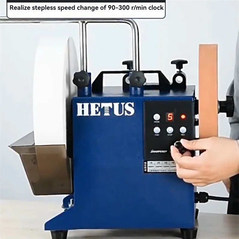 300W Double Wheel Water-Cooled Grinder Knife Sharpener Electric Low-Speed Water Grinder Polishing Machine