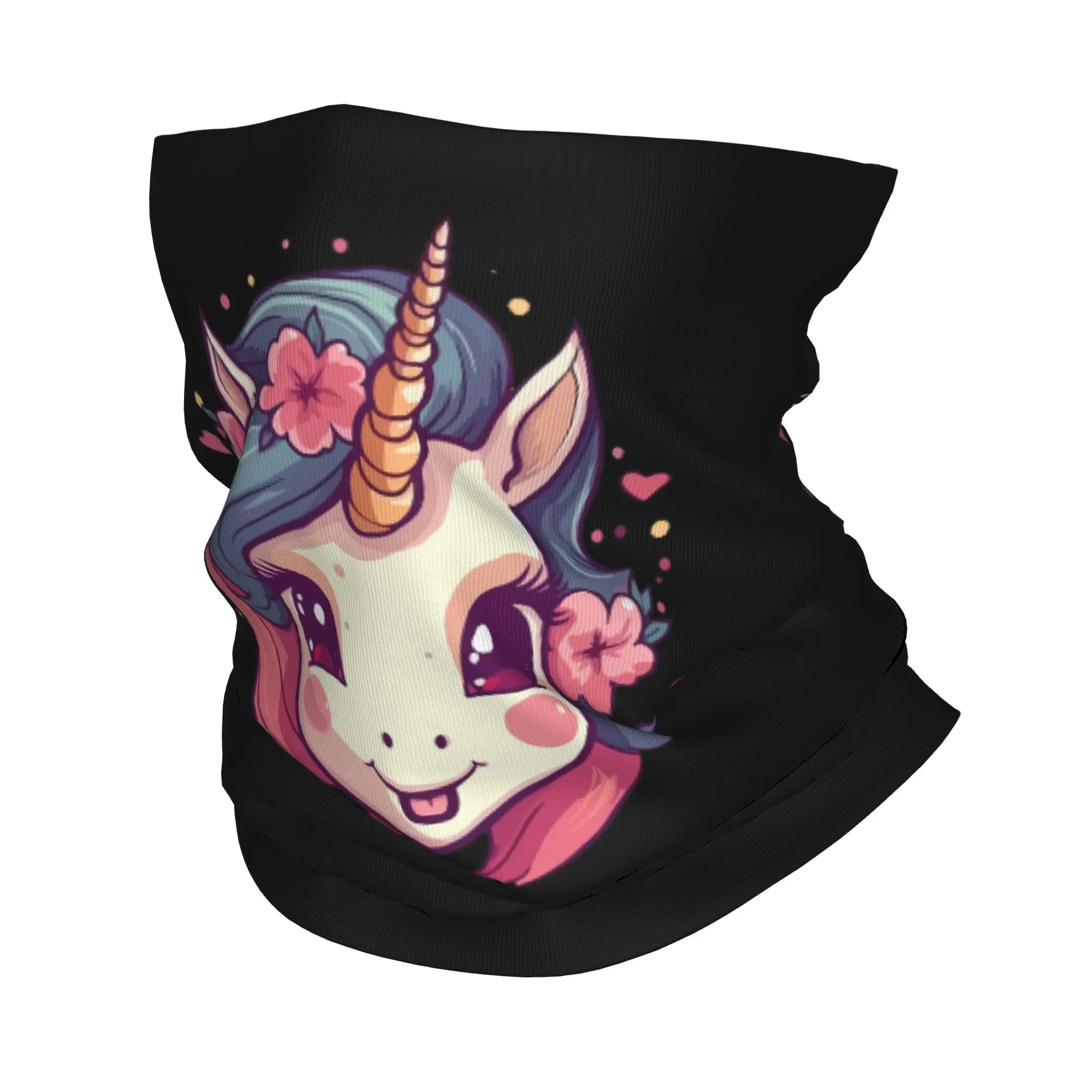 

Милая бандана с единорогом, шарф с принтом, теплая Балаклава для занятий спортом на открытом воздухе, дышащая унисекс для взрослых