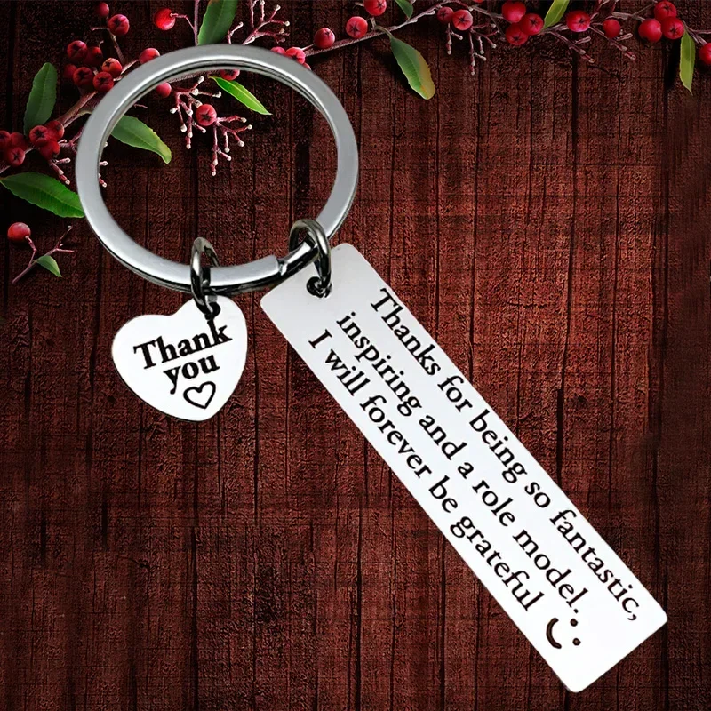 Charm Colleague Gifts Coworker Keychain Pendant Best Friend Gift Goodbye Gifts Key Chain Keyring Thanks for Being So Fantastic