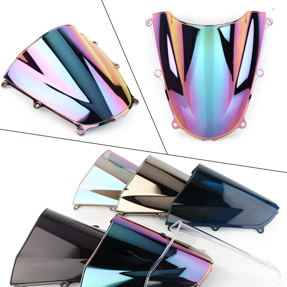 Motorcycle screen Double Bubble Windshield Deflector Protector WindScreen For Honda CBR600RR CBR 600RR CBR 600 RR F5 2005 2006