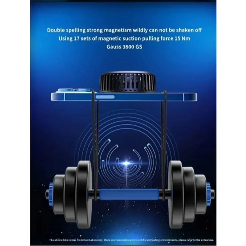 

Магнитное зарядное устройство, охлаждающий вентилятор для телефона, беспроводной охладитель Magsafe для Iphone 16, 15, 14, 13, 12 Pro Max, радиатор для мобильного телефона